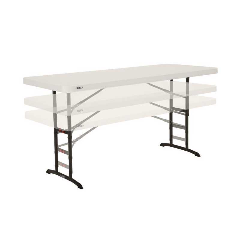 Lifetime 6-Foot Adjustable Height Table - Almond (80565)
