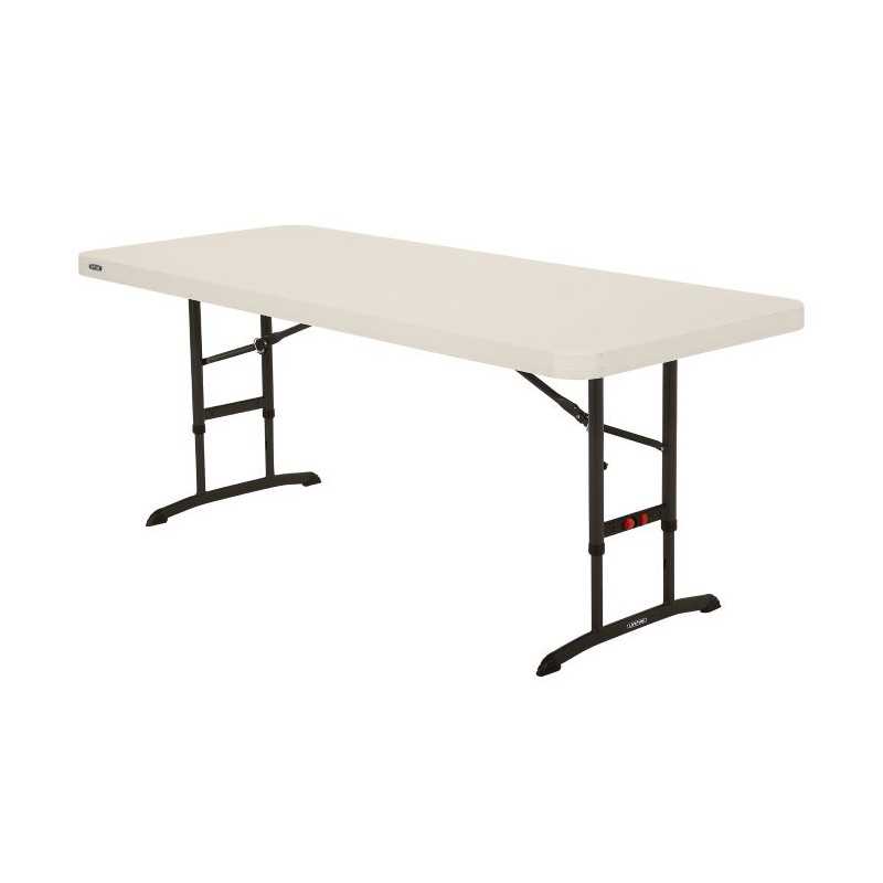Lifetime 6-Foot Adjustable Height Table - Almond (80565)