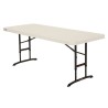 Lifetime 6-Foot Adjustable Height Table - Almond (80565)