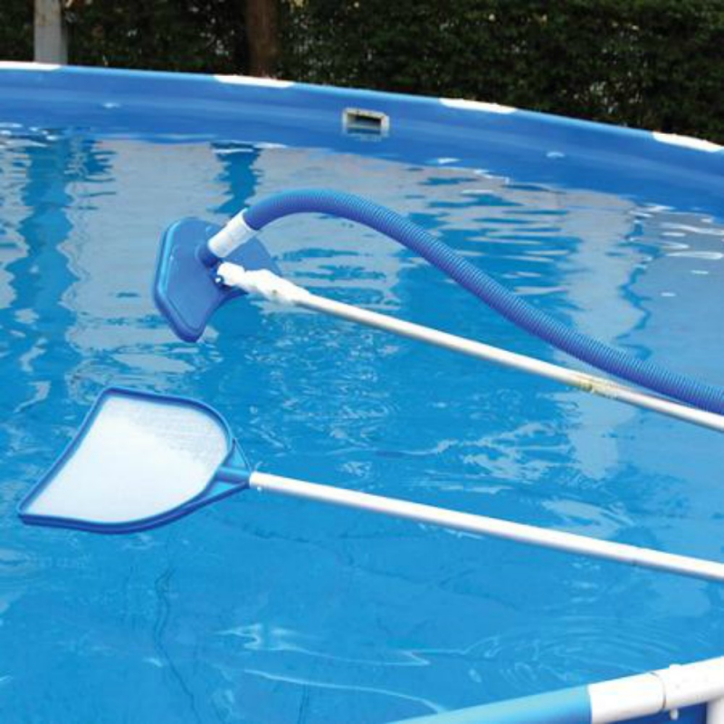 Blue Wave Proseries™ 9'x18' Rectangular 52" Deep Metal Frame Pool Kit (NB2046)