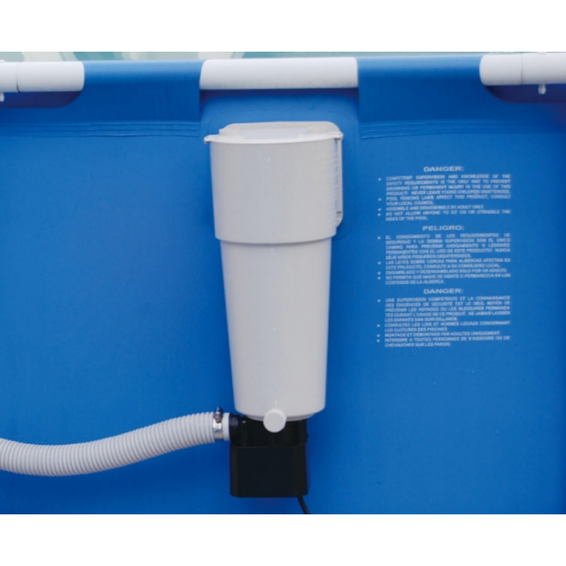 Blue Wave Proseries™ 9'x18' Rectangular 52" Deep Metal Frame Pool Kit (NB2046)