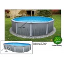 Blue Wave Martinique 12x24x52 Steel Pool Kit - Oval NB2622 Blue Wave Martinique 12x24x52 Steel Pool Kit - Oval NB2622