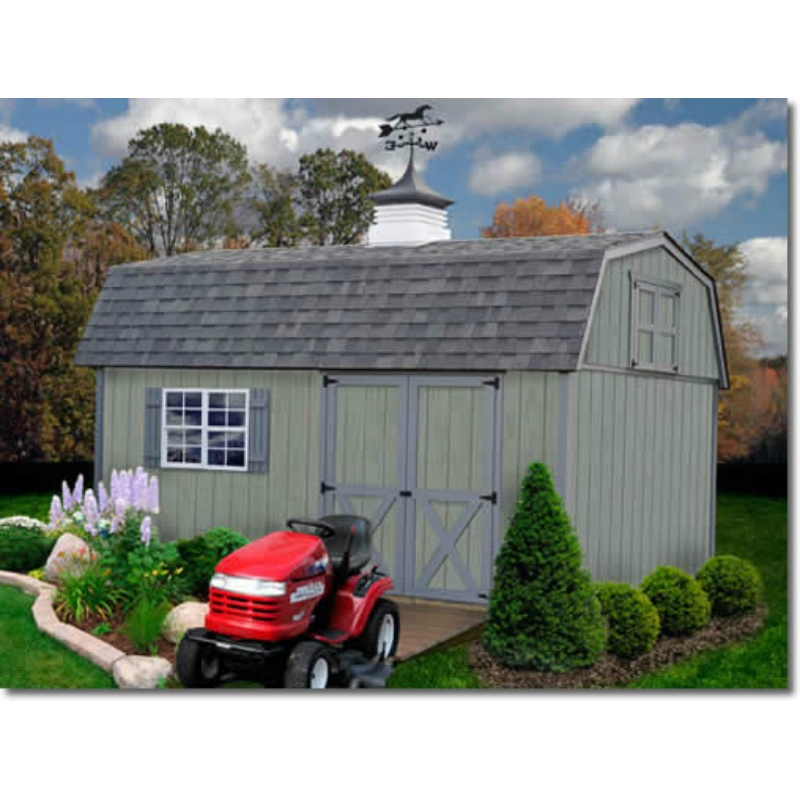 Best Barns Camp Reynolds 16x32 Wood Storage Shed (campreynolds_16x32)