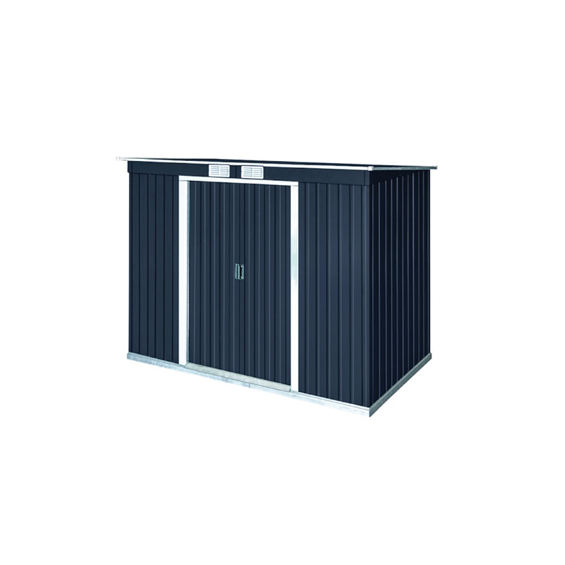 DuraMax 8x4 Pent Roof Metal Shed Kit w/ Vents (50651)