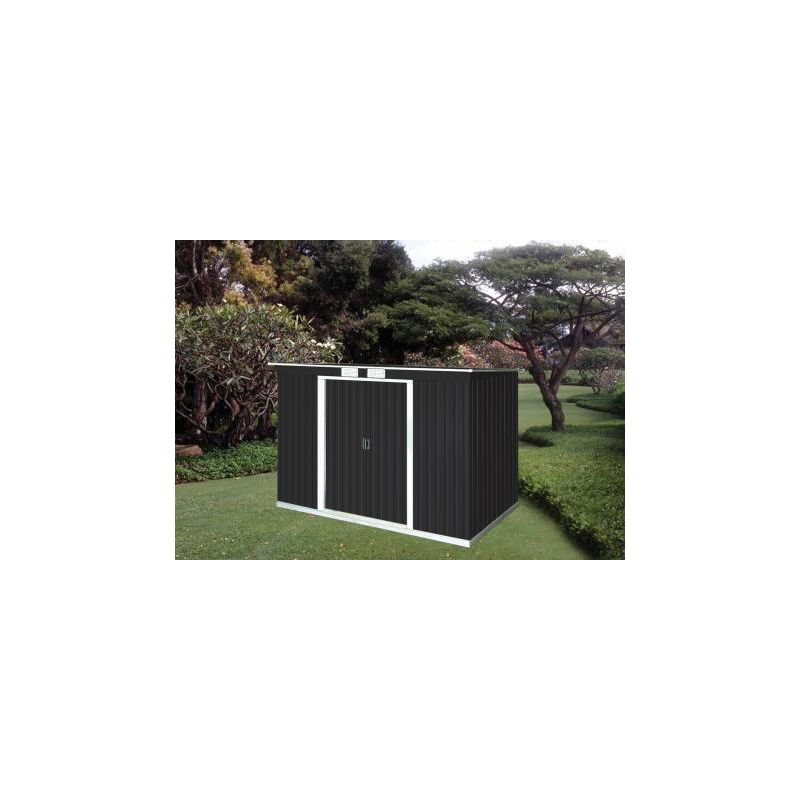 DuraMax 8x4 Pent Roof Metal Shed Kit w/ Vents (50651)