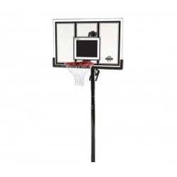 Lifetime 54 in. In-Ground Basketball Hoop - Square Backboard, Power Lift, Slam-It Pro Rim (71525)