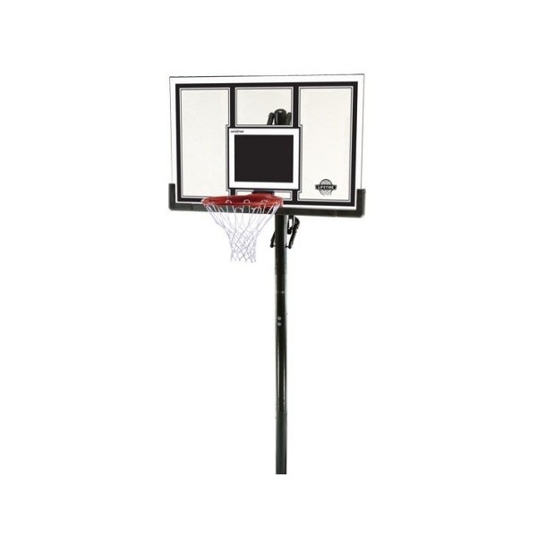 Lifetime 54 in. InGround Basketball Hoop Square Backboard, Power
