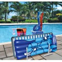 Blue Wave Poolside Organizer With Hamper (NT127)