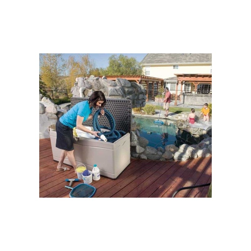 Lifetime 130 Gallon Outdoor Deck Storage Box (60012)