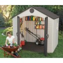 Lifetime 8x5 Storage Shed Kit with Window (6406)