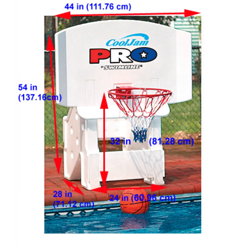 Blue Wave Pool Jam Pro Basketball (NT204)