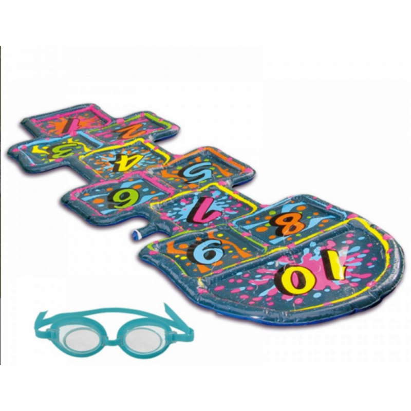 Blue Wave 3D Action Hopscotch Sprinkler Mat (NT2138)