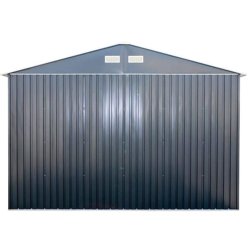 DuraMax 12x20 Gray Metal Storage Garage Building Kit (50951)