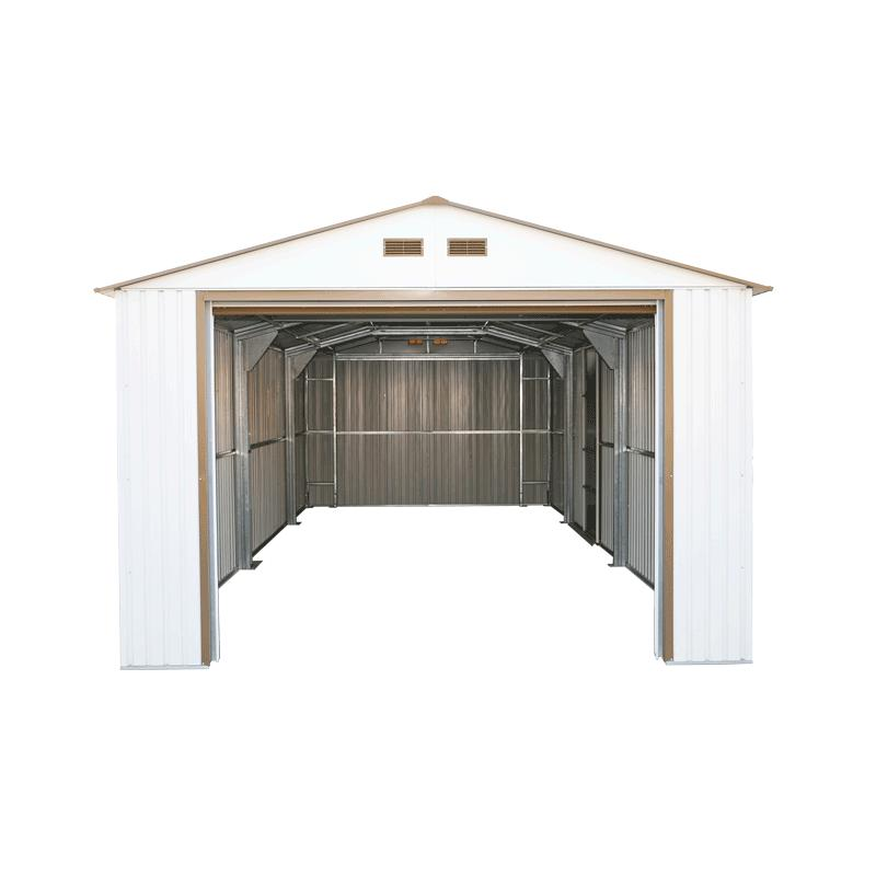 DuraMax 12x32 Imperial Steel Storage Garage Kit - White (55231)