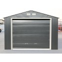 DuraMax 12x32 Imperial Steel Storage Garage Kit - Gray