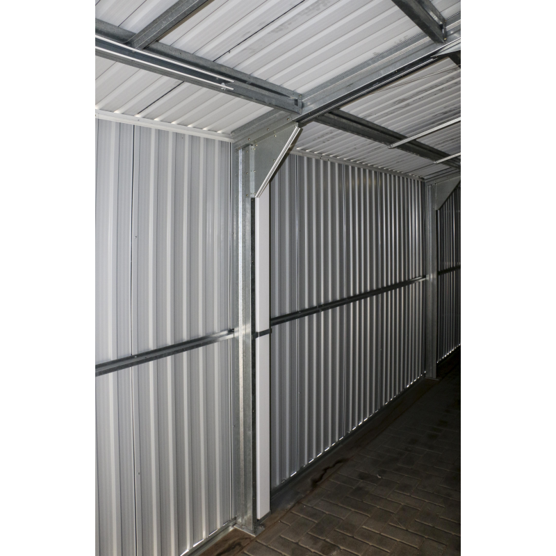 DuraMax 12x32 Imperial Steel Storage Garage Kit - Gray