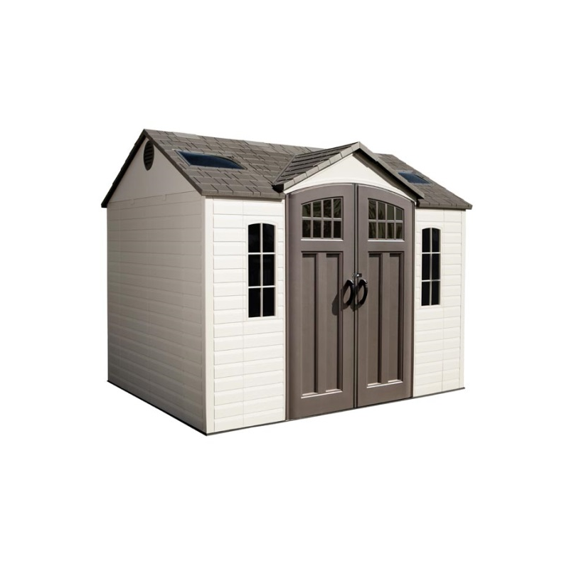 Lifetime 10x8 Side Entry Storage Shed W Floor 60095