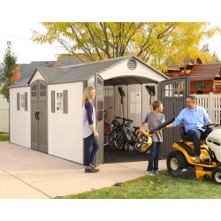 Lifetime 20x8 Storage Shed Kit w/ Floor (60127)