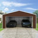 Versatube 20x20x8 Frontier Classic Steel Garage Kit (FB1202008516) Versatube 20x20x8 Frontier Classic Steel Garage Kit (FB1202008516)