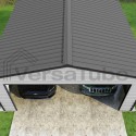 Versatube 20x20x8 Frontier Classic Steel Garage Kit (FB1202008516)