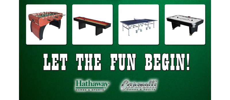Games - In Home Gaming Tables & Arcades