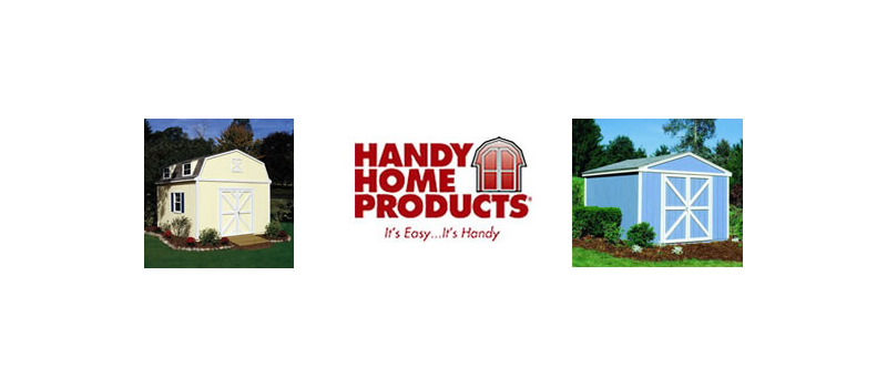 Handy Home Products Wood Storage Shed Kits