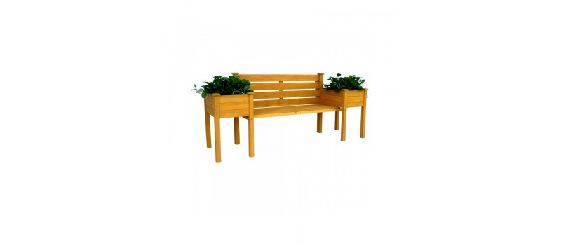 Raised Planter Benches