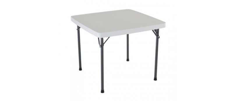 Lifetime Plastic Square Tables