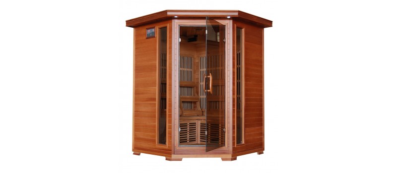 3 Person Infrared Cedar and Hemlock Saunas