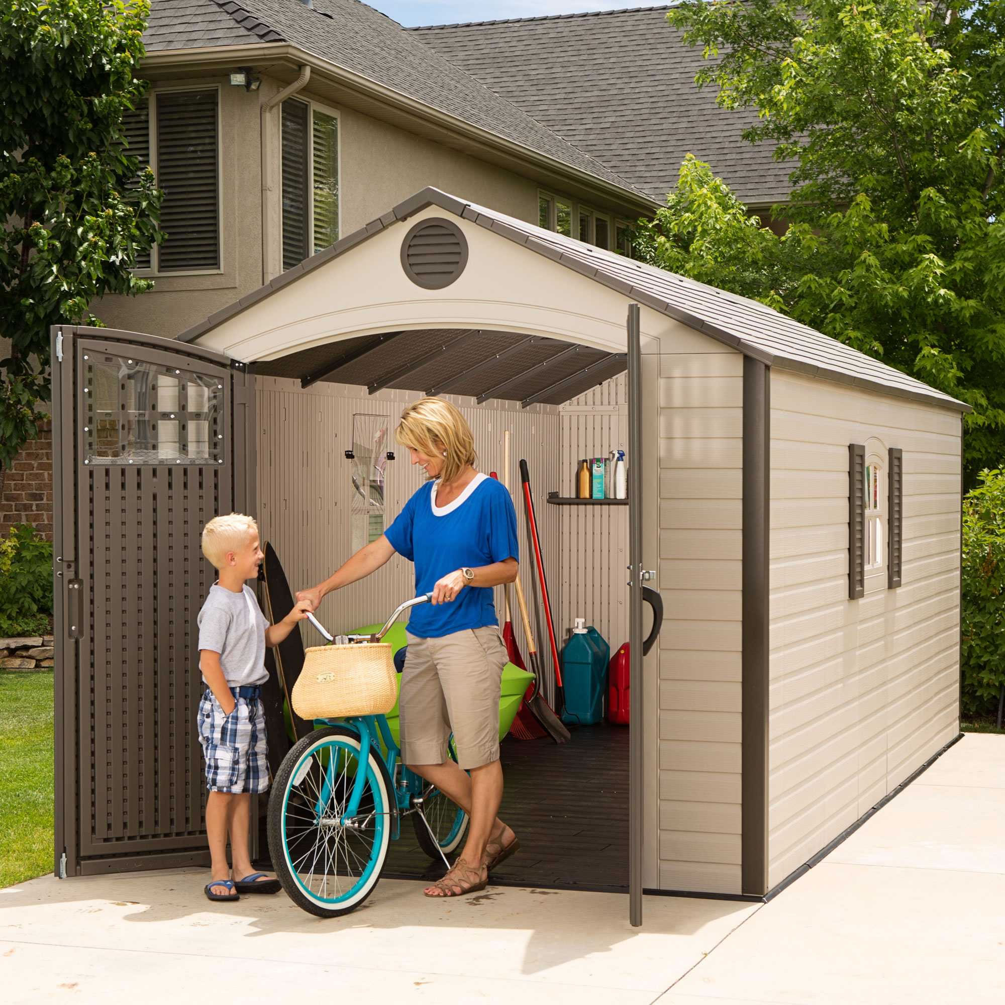 Lifetime 8x17 Shed Model 60121 $130 Off Sale