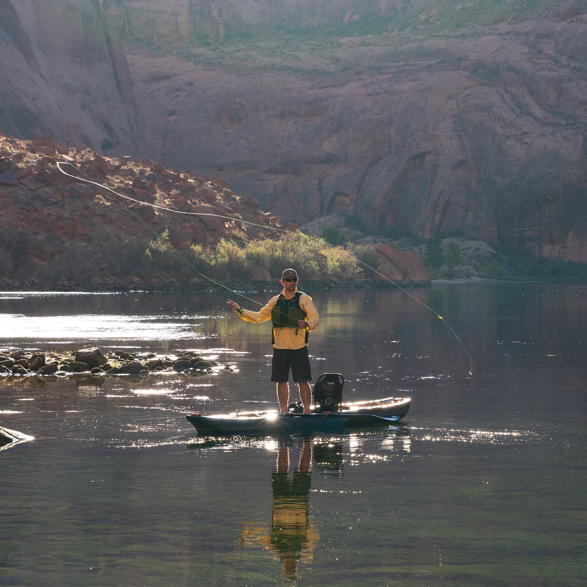 Lifetime Yukon Angler 116 Fishing Kayak - Lightning Fusion (90846)