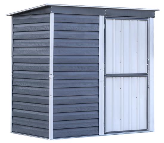 Arrow Shed-in-a-Box 6 x 4 Galvanized Steel Storage Shed 