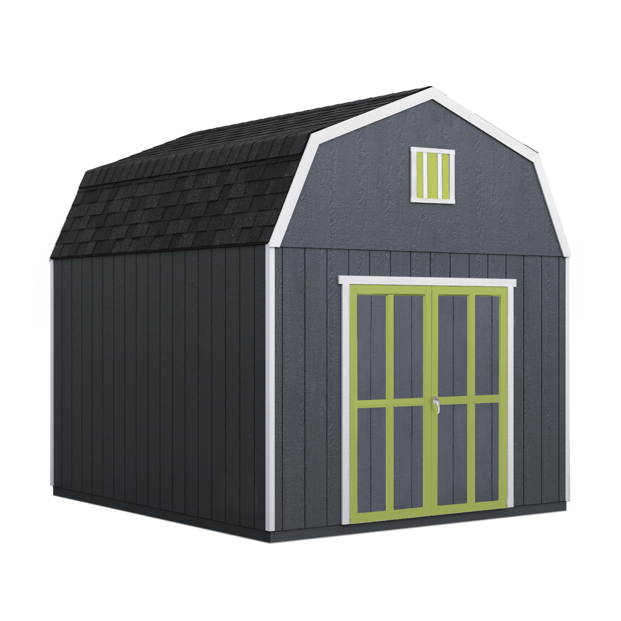 Handy Home Braymore 10x14 Wood Storage Shed Kit w/ Floor (19455-9)