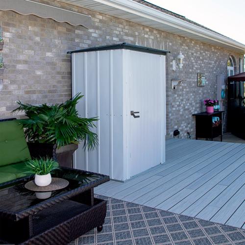 Arrow 4x3 Spacemaker Storage Shed Kit (PS43) Ideal addtion to your patio or deck. 