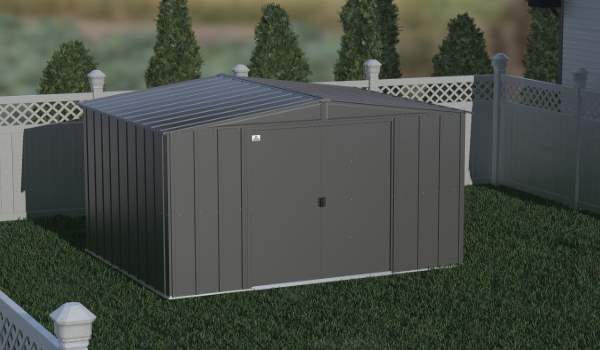 Arrow 10x8 Classic Steel Storage Shed Kit - Charcoal (CLG108CC) This 10x8 Classic shed, will definitely help you with your storage problem. 
