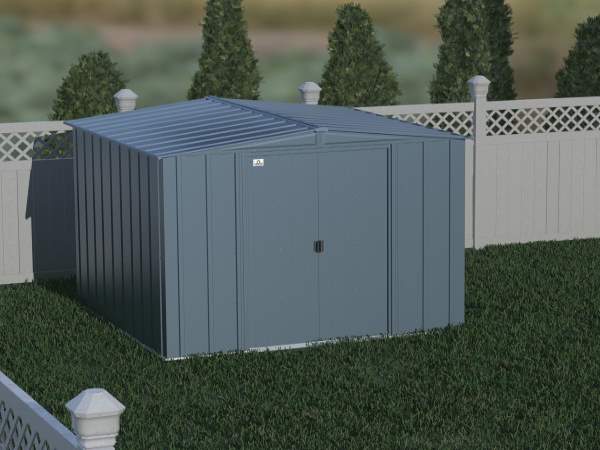 Arrow 8x8 Classic Steel Storage Shed Kit - Blue Grey (CLG88BG) This 8x8 Classic shed, will definitely help you with your storage problem. 