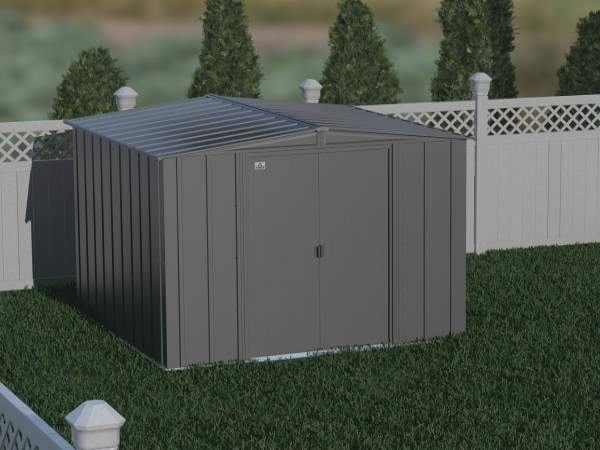 Arrow 8x8 Classic Steel Storage Shed Kit - Charcoal (CLG88CC) This 8x8 Classic shed, will definitely help you with your storage problem. 