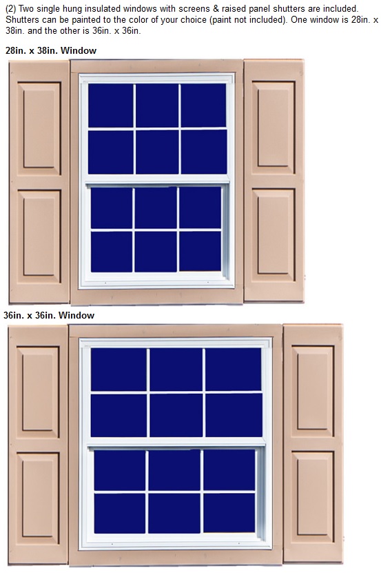 Best Barns Jefferson 16x20 Wood Garage Kit - All Pre-Cut (jefferson_1620) Included Windows