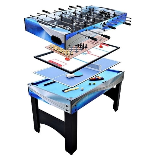 Carmelli Matrix 54-Inch 7-in-1 Multi-Game Table (NG1154M) - Multiple ways to have fun!