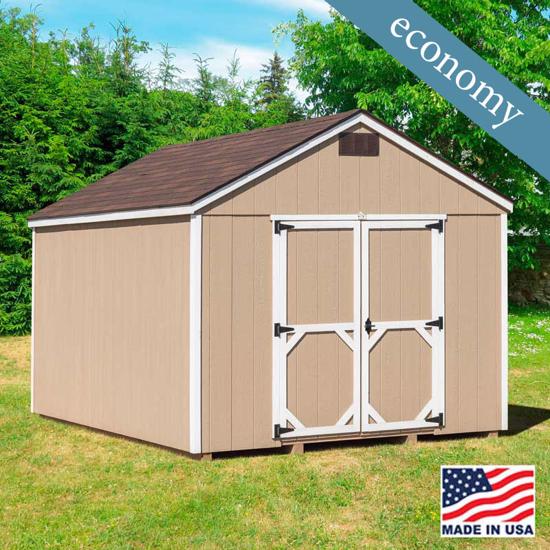 EZ-Fit Craftsman 8x12 Wood Storage Shed Kit (ez_craftsman812) This shed will give you the storage space that you need. 