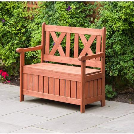 Leisure Season Bench with Storage (SB6024) This can be use as a patio bench or storage for your books, pillows and more! 