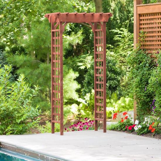 Leisure Season Arbor (WA6204) This arbor is ideal to be put in your garden or backyard.  