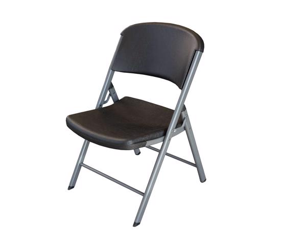 Lifetime 4 Pack Classic Commercial Folding Chairs - Black (model 80407) - Perfect for your next meetings and gatherings.
