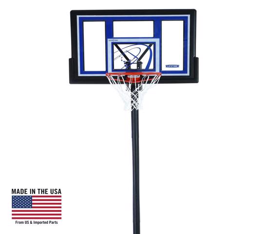 Lifetime 48 in. Courtside Portable Basketball Hoop (1479) -  Bring the arena to your home with a residential basketball