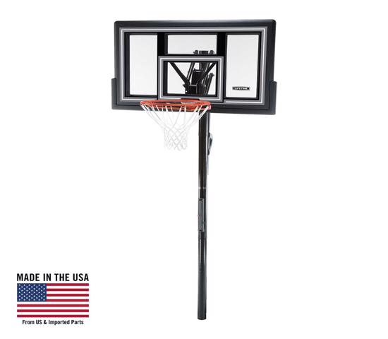 Lifetime 50 in. In-Ground Basketball Hoop - Shatter Proof & Action Grip (1084) -  Perfect option for beginning and seasoned players alike