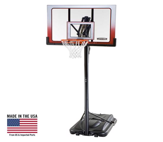 Lifetime 52 in. Portable Basketball Hoop (1558)  - Ideal place is in your yard or driveway.