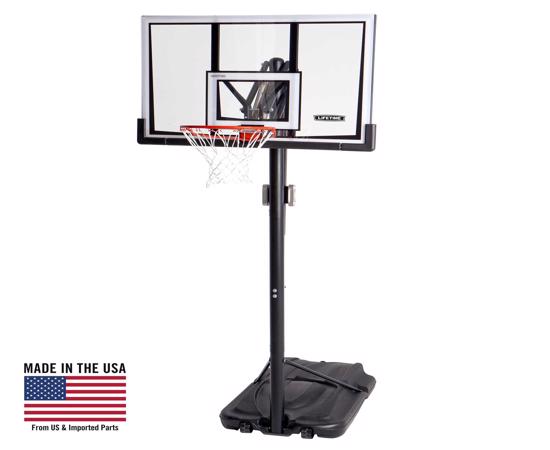 Lifetime 52 in. Portable Basketball Hoop (90061) - Great investment, built for fun and built to last.