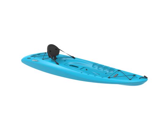 Lifetime 8.5 ft Hydros Plastic Kayak w/ Paddle - Glacier Blue (90594) - Great for kayaking adventures.