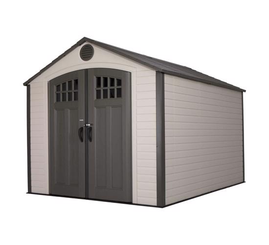 Lifetime 8x10 Storage Shed Kit w/ Corner Trims (60117) - Stylish and strong storage for your backyards.