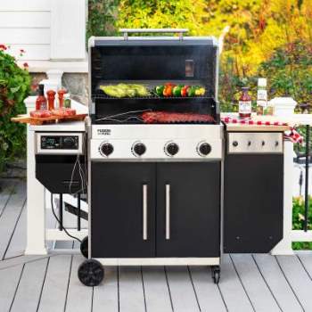 Lifetime Gas Grill and Pellet Smoker Combo (91025) Enjoy your outdoor parties with this Lifetime Smoker and Grill Combo. 